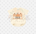 Girl Pumpkin Nameplate