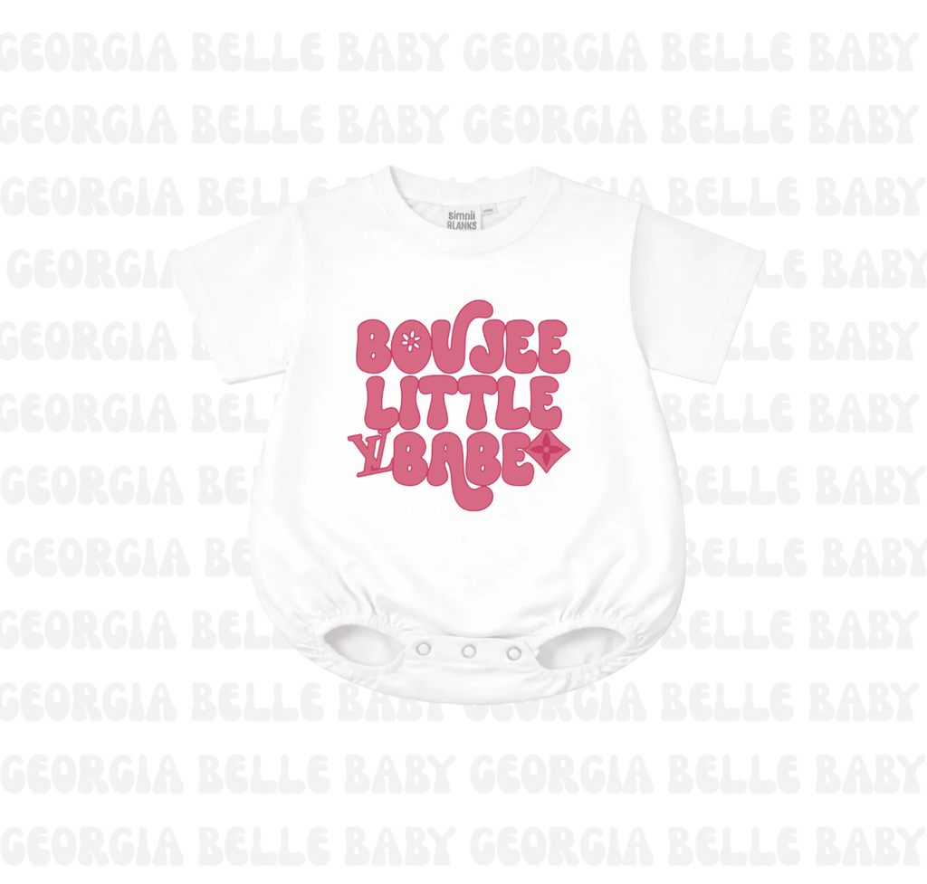 Boujee Little Babe Pink