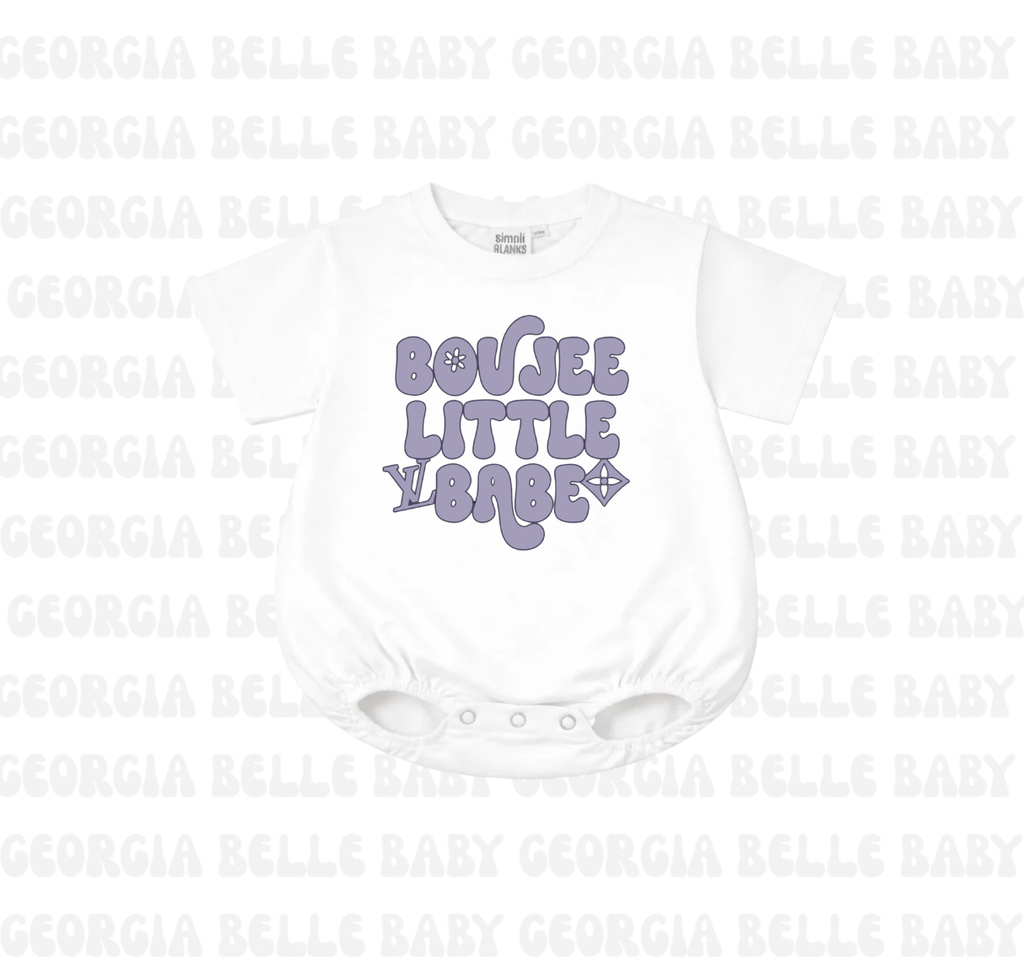 Boujee Little Babe Purple