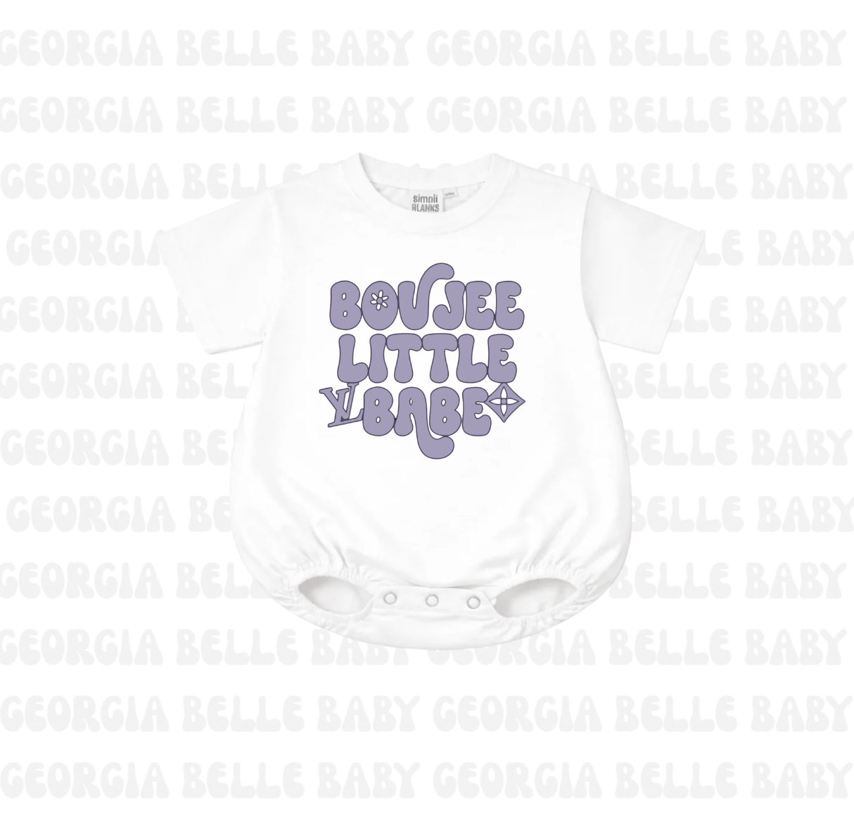 Boujee Little Babe Purple