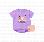 Pink Halloween Nameplate
