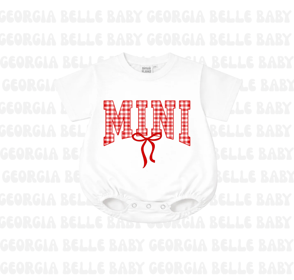 Red Gingham Mini