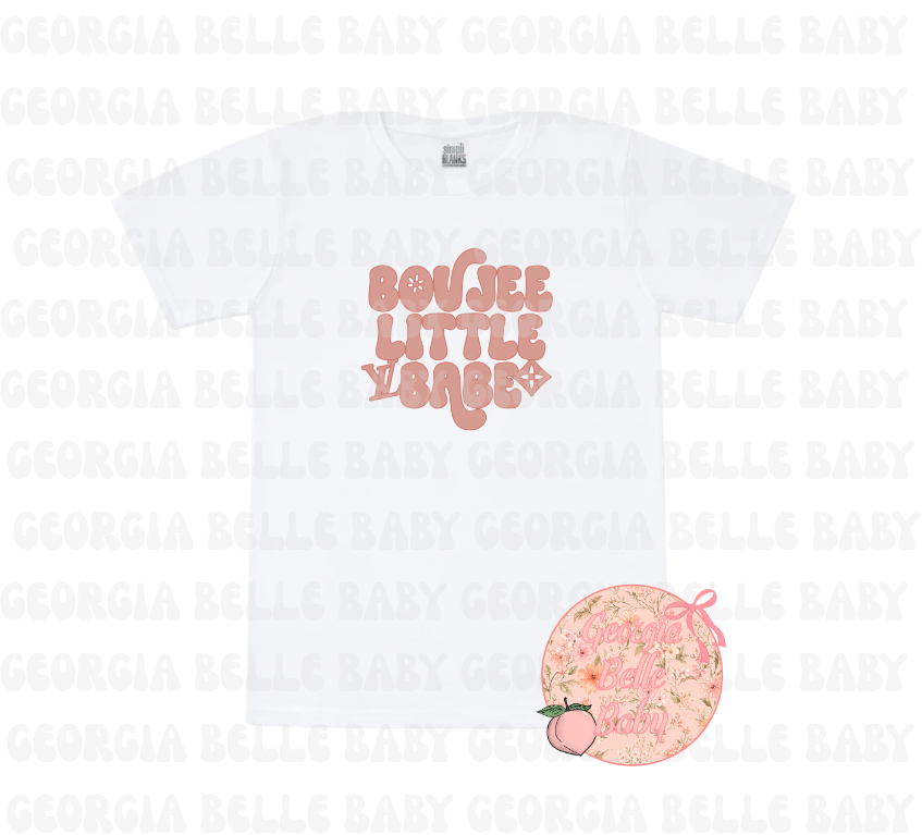 Boujee Little Babe Peach