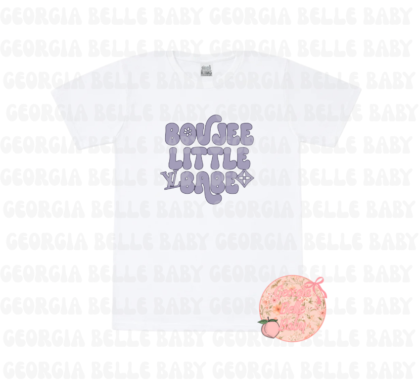 Boujee Little Babe Purple
