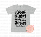 Girl who loves Jesus Black