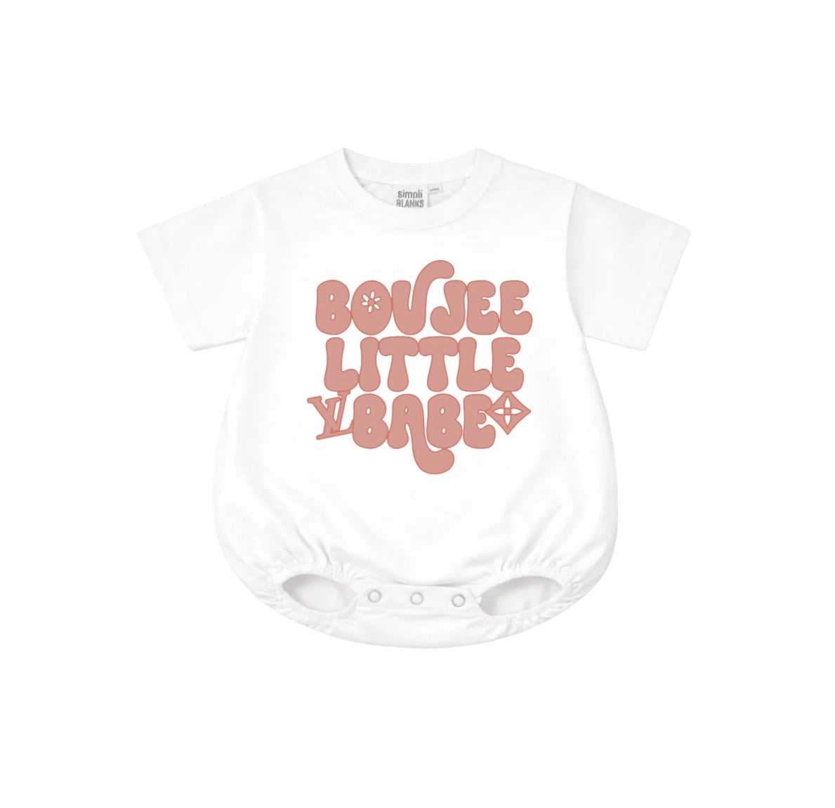 Boujee Little Babe Peach